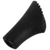 20 Stück PVC Gehstockspitzen-Schutz Schwarz Wanderstockspitzen Gehstockspitzen Trekkingstöcke