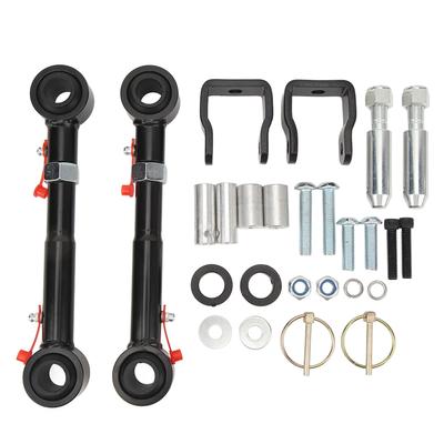 Front Swaybar Quicker Disconnect System Adjustable Swaybar Disconnect for Wrangler TJ JKS with