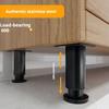 4pack Stainless Steel Furniture Support Legs, Adjustable Sofa Feet, Bed Legs, Table DIY Heightening Load-Bearing Accessories