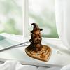 Yousheng Halloween Witch Display Stand Multi-purpose Jewelry Key Trinkets Holder Organizer Home Office Desktop Decoration Ornament