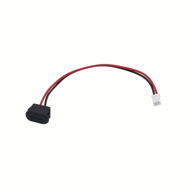 

1 шт., разъем для зарядного устройства USB-C, 3 А, сильноточный разъем для быстрой зарядки, порт USB типа C, разъем типа «мама», тип C с пряжкой для карты 1pc чёрный