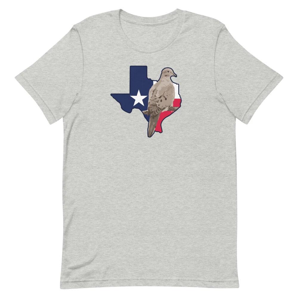 Texas Dove Hunting Mourning Whitewing Graphic Tee Shirt Unisex t-shirt S