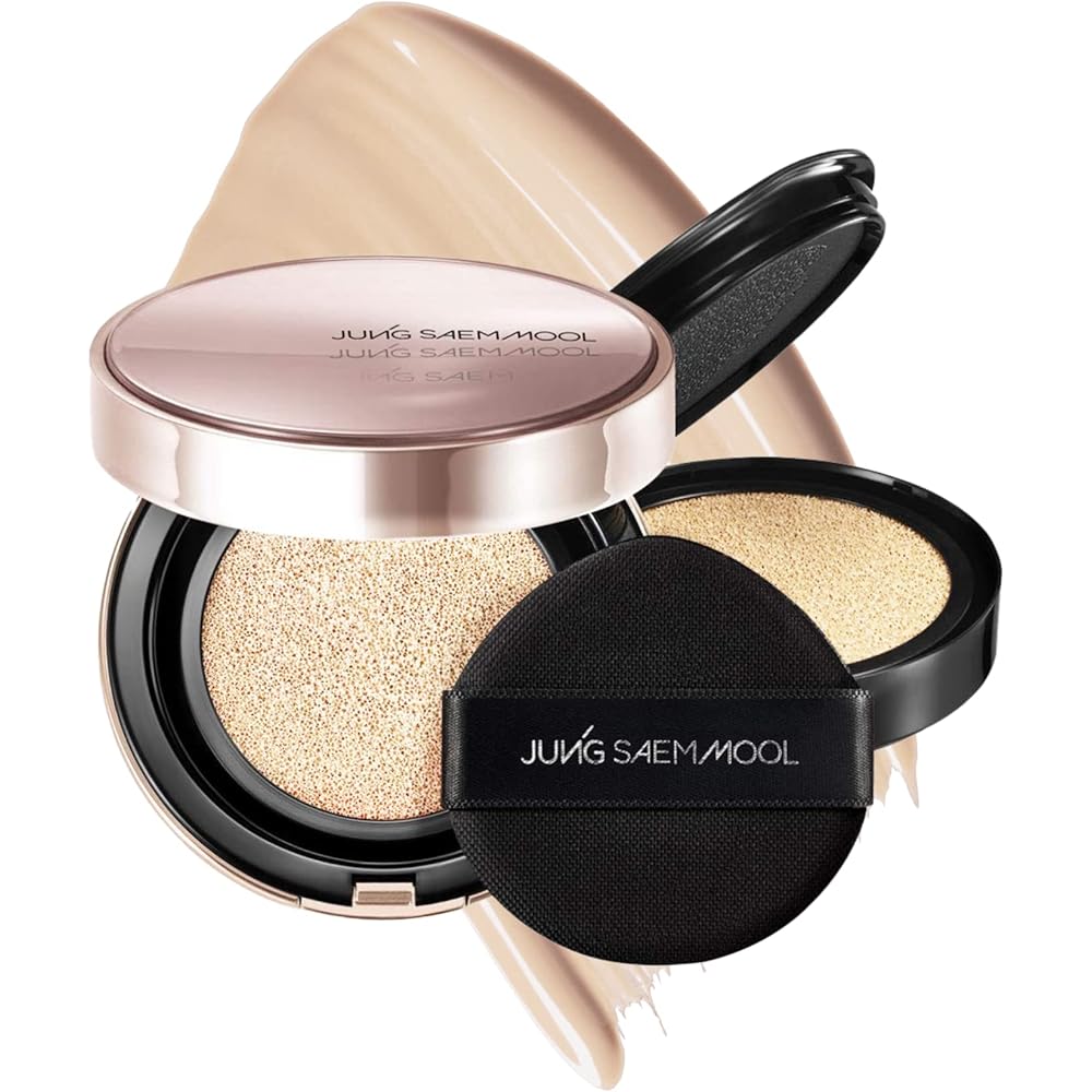 Jung Saem Mool Master Class Radiant Cushion Foundation 15g + Refill Korean Cosmetic for Glowing Skin