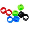 1 Pair Road Bike Handlebar Tape Rings Anti-Slip Silicone MTB Bicycle Handle End Bar Fixed Ring Protective Sleeve