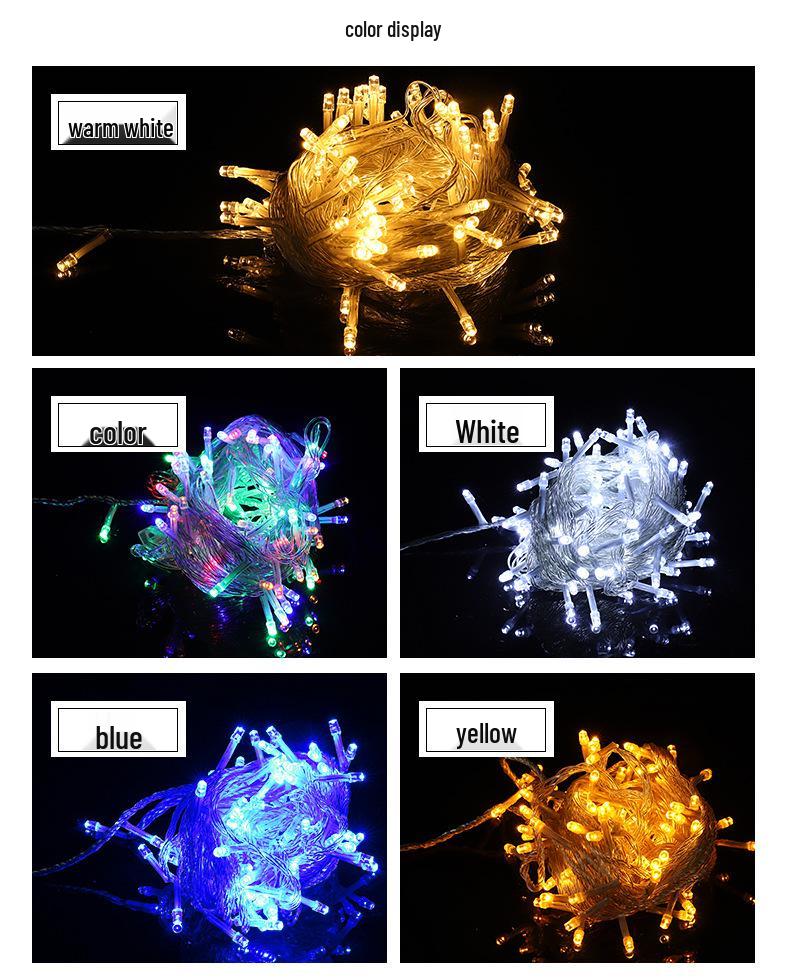 Outdoor Twinkling LED String Lights for Garden, Festival, Wedding, and Christmas Decoration