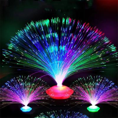 Λάμπα Φωτεινών Ινών, Ουρανός, Λουλούδια από Ίνες, Τρεις Ρυθμιζόμενες Λειτουργίες, Παιχνίδια Αγοράς