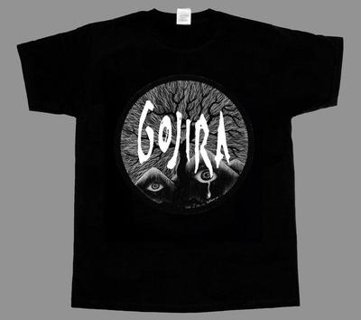 Gojira Tričko Vintage Metalové Hudební Tričko Oblečení Unisex tričko