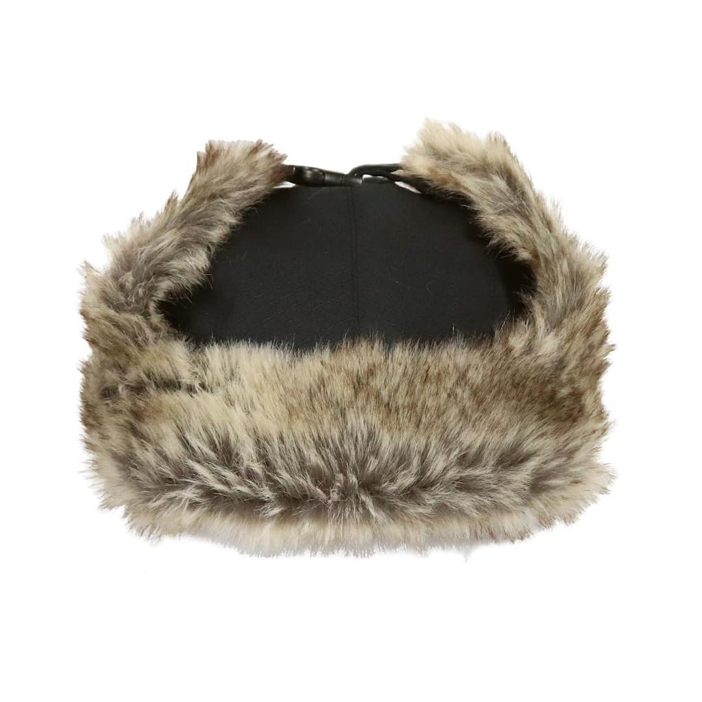 Gorra de Vuelo de Piloto AVIREX con Orejeras para Hombre y Gorra de Vuelo Militar con Nombre de Marca con Gorra 14534200 Gratis, Mujer, Piel, Negro, Talla,