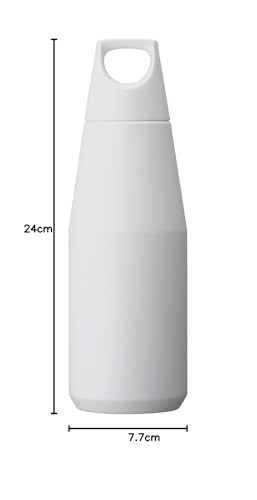 Kinto Trail Tumbler, 580ml, White, Double-walled Vacuum Wall, Insulates Hot and Cold Drinks, 2021