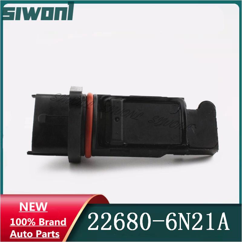 MAF MASS AIR FLOW SENSOR 5pin 22680-6N21A Fit For Skyline V35 250GT 300GT VQ25DD VQ30DD VQ35DE 226806N21A .