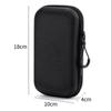 New Hard Shell EVA Storage Box Black Portable Zipper Earphone Case Mini Small Bag Charging Cable