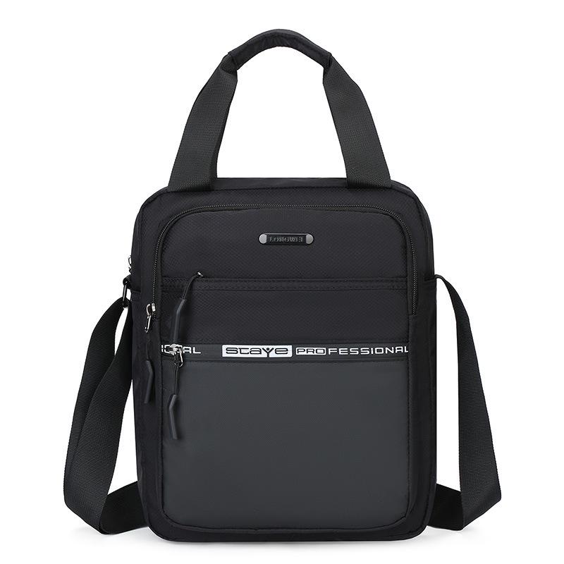

Men s Trendy Large Capacity Polyester Shoulder Bag – Casual & Business Crossbody Handbag