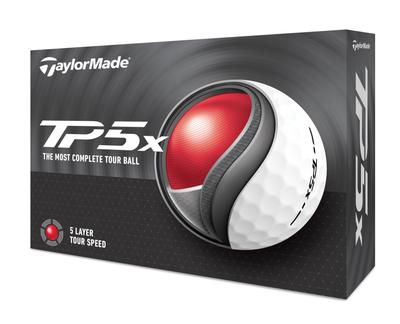 TaylorMade TMJ24 TP5x JPN 12-pack TP5x Golf Balls 2024 Model White