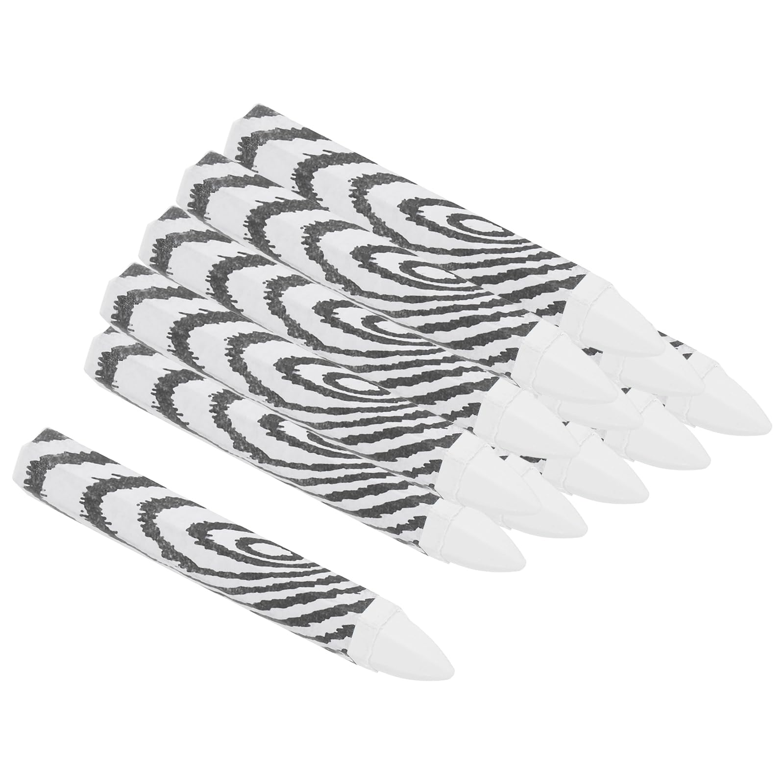 

PATIKIL Маркер для дерева 24 шт. Шестигранный восковой маркер для шин Рисовальные мелки для камня Мелки, 4,1 x0,6 Дерево, Стекло, Керамика, Картон, Ткань, белый