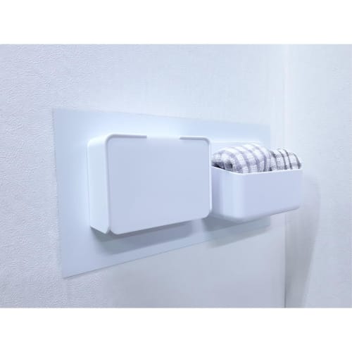 Q-ho Metal Works Slim Color Galvanized Sheet with Adhesive, White, 0.27 x 150 x 300 mm, L9085