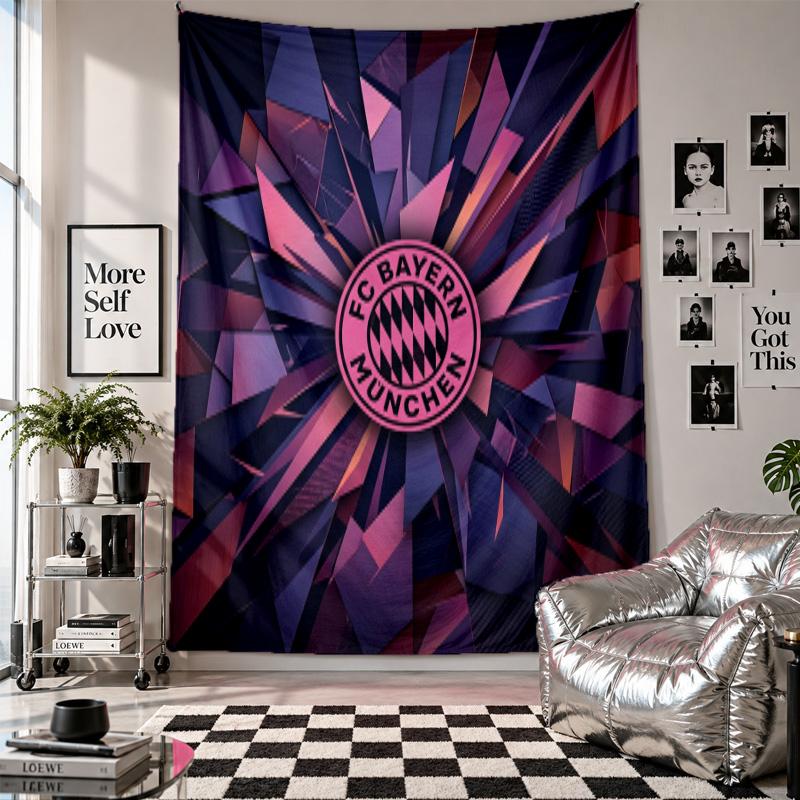 Arazzo da Parete Bayern Monaco Decorazione per la Casa Tessuto da Appendere a Parete per Camera da Letto Soggiorno Sfondo