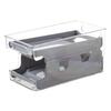 Fridge Organizer Shelf Holder 2 Tiers for Cabinet Drawer Gray