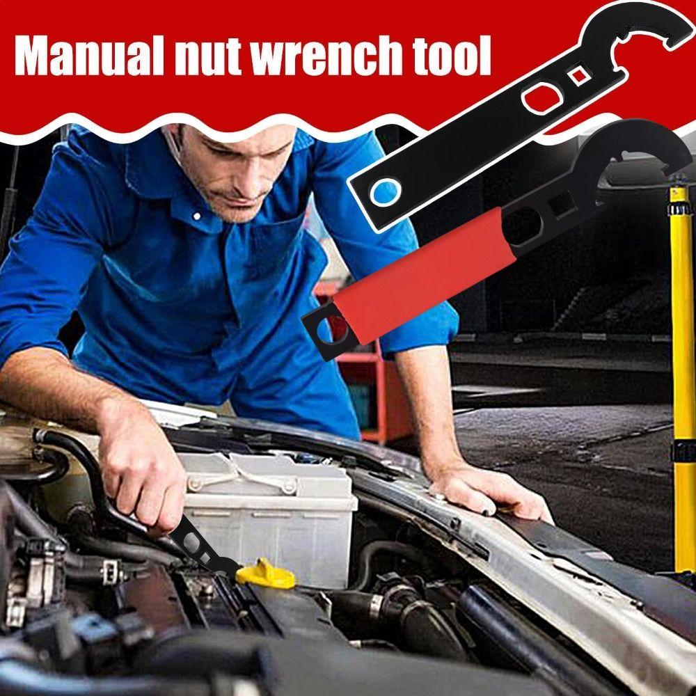 Enhanced Torque Carbon Steel Tool Compact Size Nut Wrench Tool Combo Multi-Function Wrench  Removal