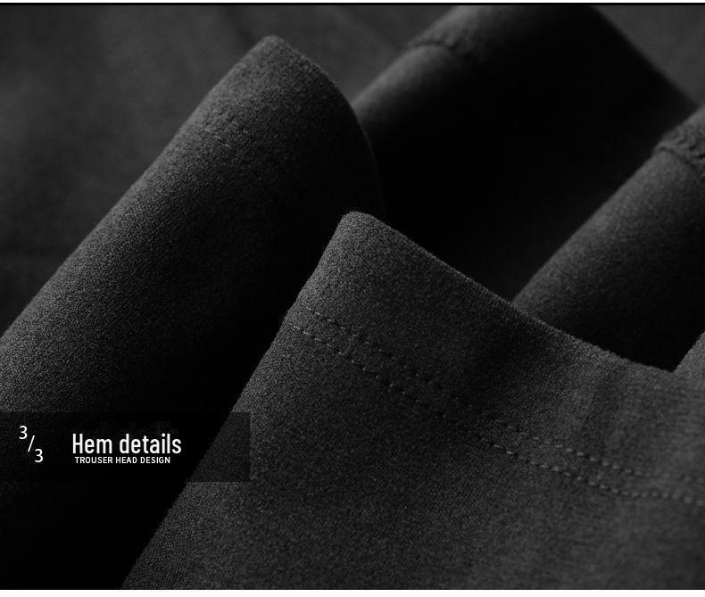 Herren Trendiges Schwarzes Langarmshirt mit Halbochkragen für Herbst und Winter