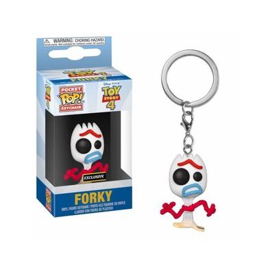 Porta-chaves - Funko - Forky - 4 cm - Toy Story - Branco