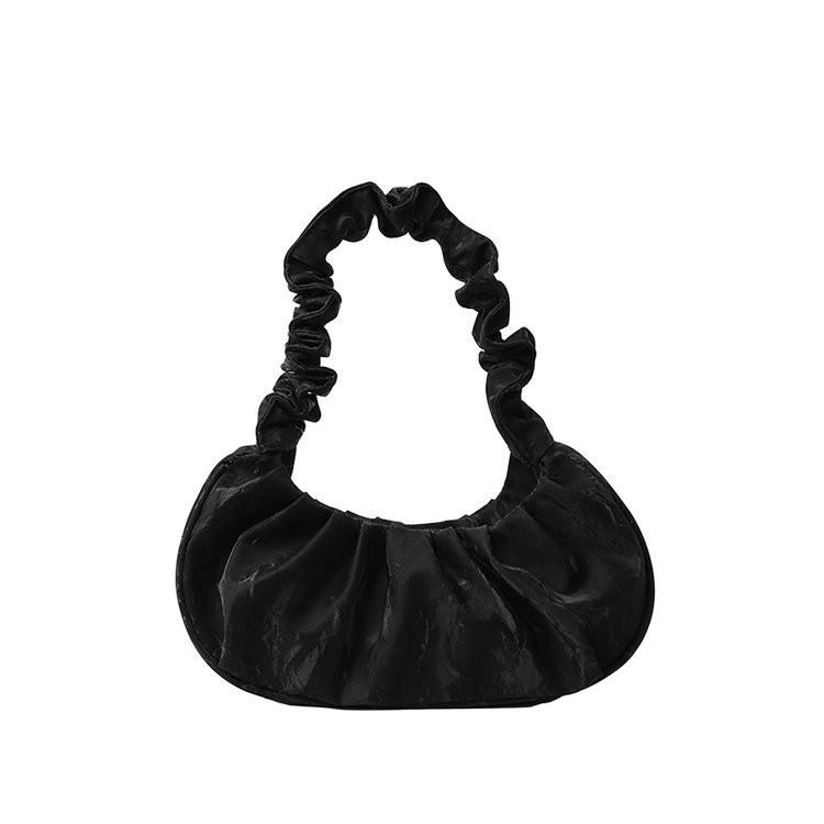 2024 Fashionable Cloud Bag Stylish Pleated Underarm Bag For Casual Travel Essentials