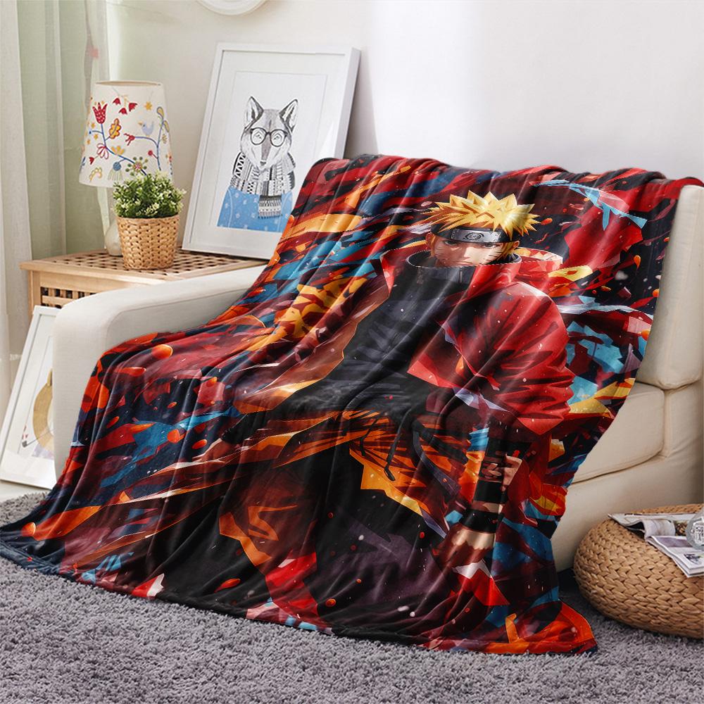 Naruto Sage Art Flannel Blanket, High quality Comfortable for All Seasons, Home Decor, Warmth and Comfort