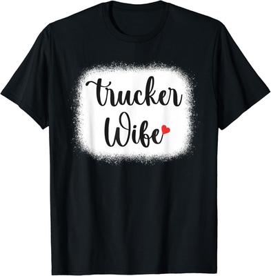Truck Driver Wife Mom Women 's Gift Funny Trucker Wife Gift Unisex T-Shirt