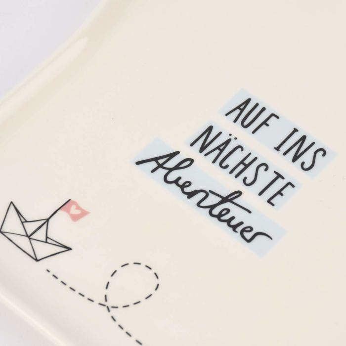 Assiette à toast - GRAFIK-WERKSTATT - 61445 - Porcelaine - Humoristique - Lave-vaisselle compatible