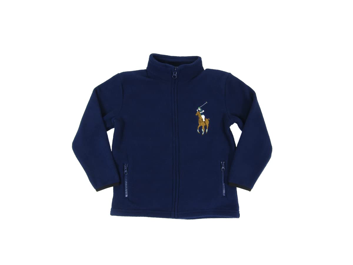 

POLO RALPH LAUREN Флисовая куртка с вышивкой Big Pony, размер темно-синий, детская, для мальчиков, 2/2T, (Код товара 0101937)