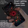 Custodia per Telefono Luminosa Circuito Stampato Cool Per Xiaomi 15T 14T 13T 12T Pro POCO F8 F7 Ultra X7 X8 Pro Vetro LED Flash Coperture Funda
