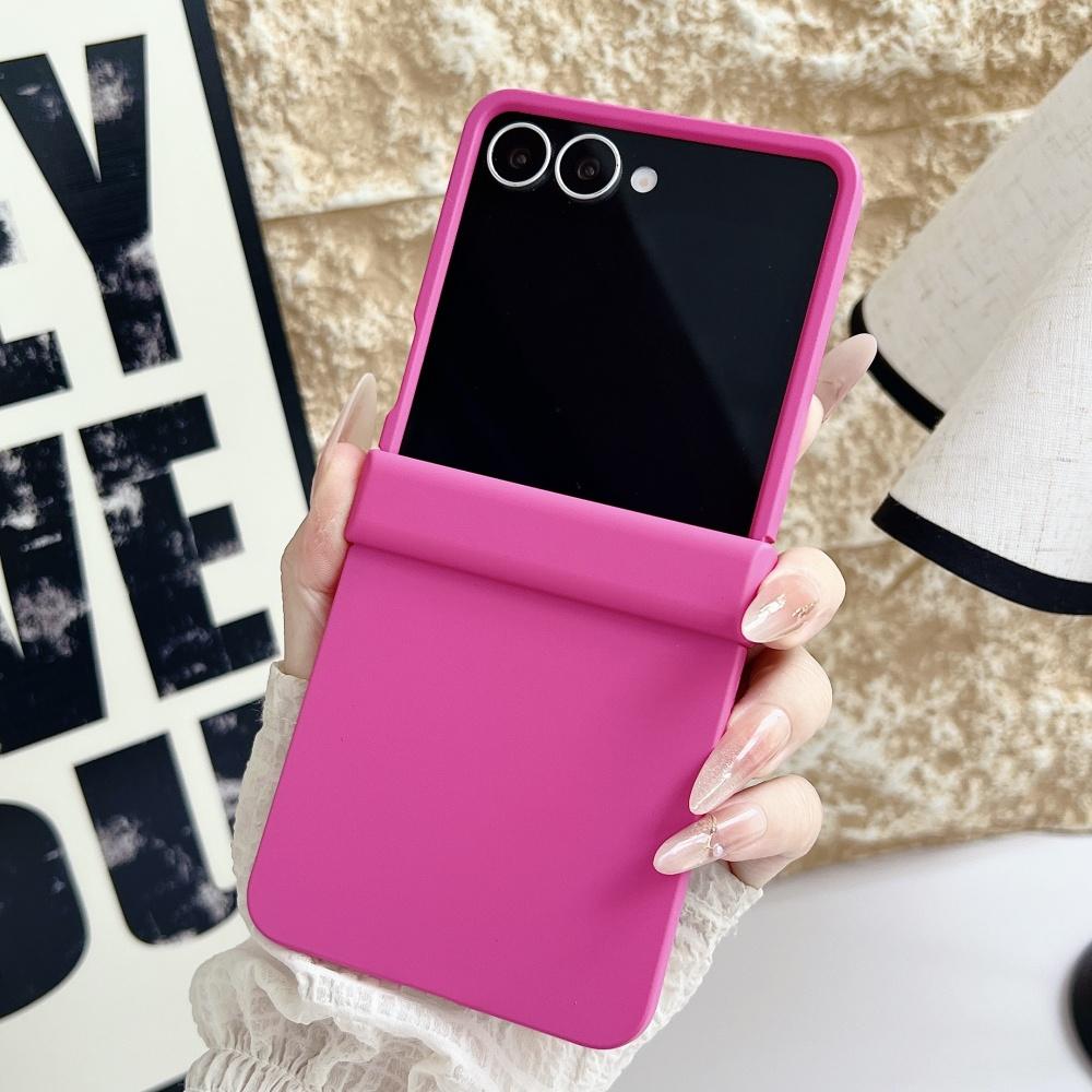Gradient Double Color Matte Case for Samsung Galaxy Z Flip 7 6 5 4 3 flip7 ZFlip Hinge Protection Hard PC Shockproof Slim Cover