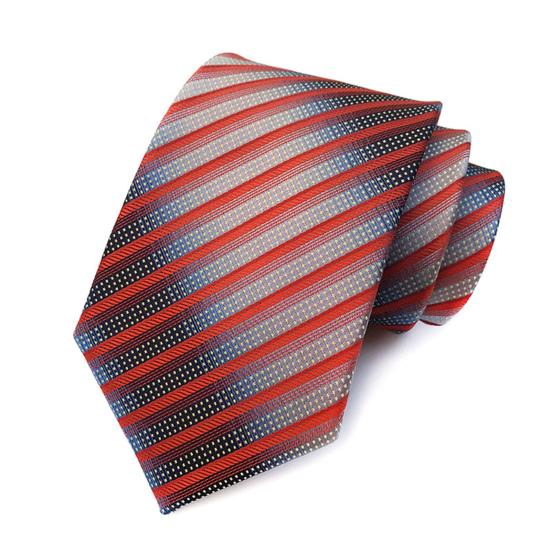 Men Business Tie Lightweight Multipurpose Adjustable Different Patterns Plaid Print Decorative Gentleman Wedding Daily Wear Necktie Clothes Accessory