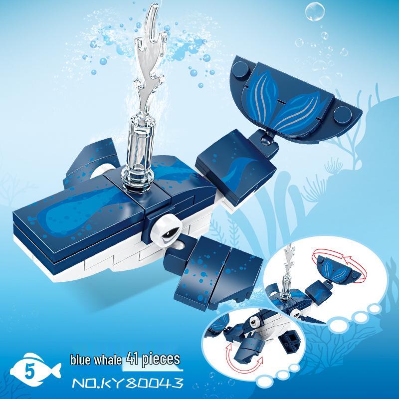 Kaizhi Ocean World Building Blocks: DIY Educational Toys for Kids