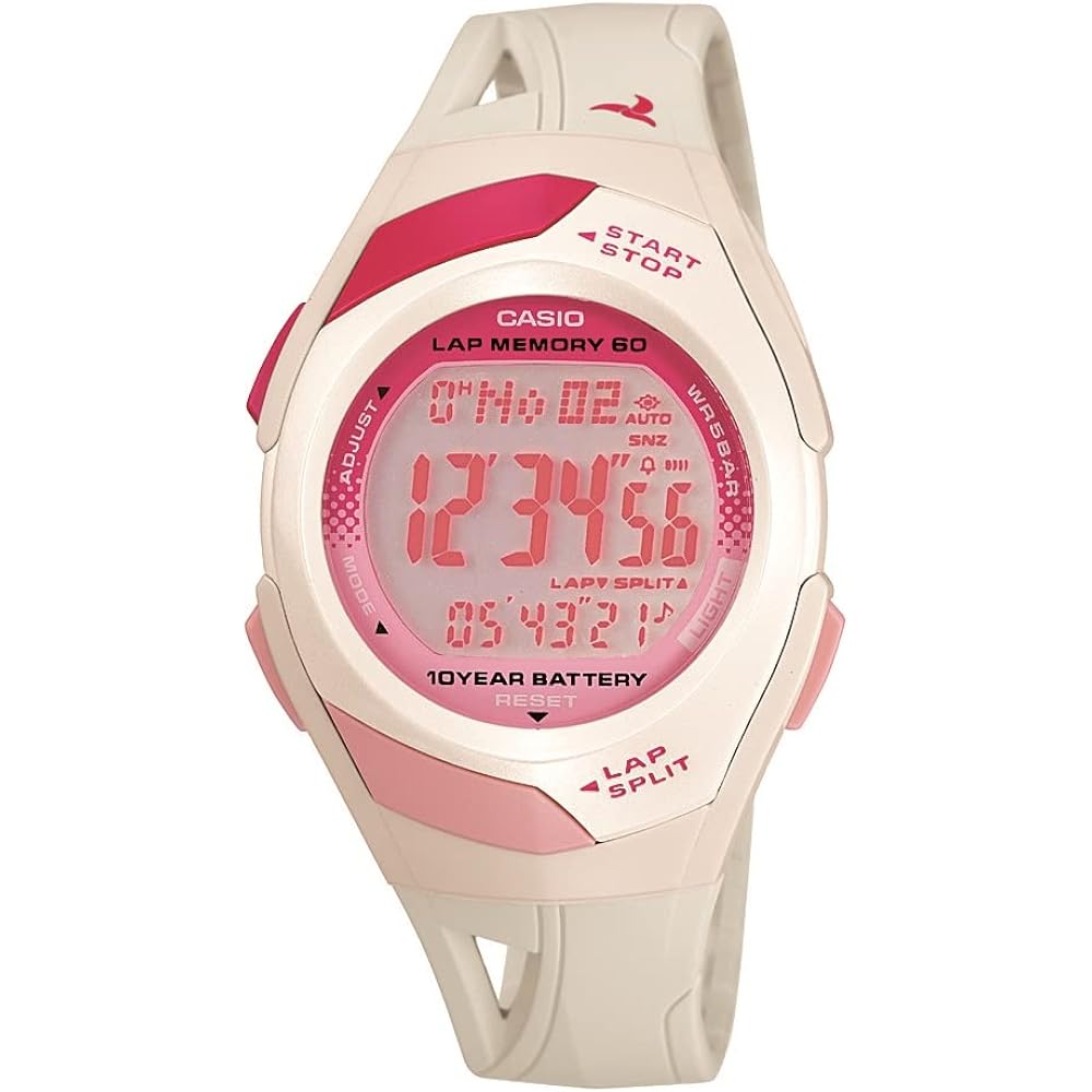 [Casio] CASIO Watch PHYS Fizz Runner Watch LAP MEMORY60 TOUGH BATTERY10 STR-300-7 Pink [Reverse I...