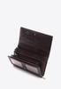 Wittchen Women's Leather Wallet With Coat Of Arms Large Black Natural Leather