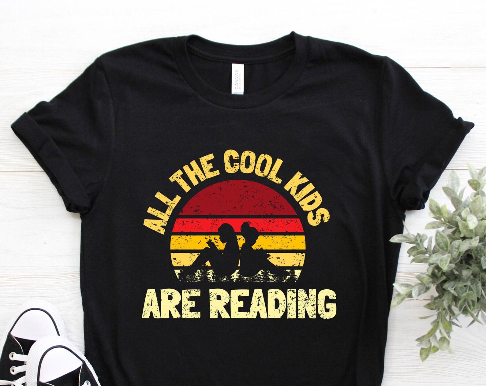 Books Reading Lover T-shirt, Vintage Librarian Book Nerd Fans Love Library Literature Readers Birthday Gift Tshirt Reader Present Tee Shirts 120