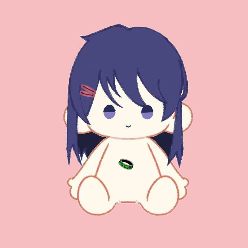 40cm Anime Scissor Seven Plush Toys Killer Seven Stuffed Doll Cratoon Plushie Pillow Home Decoration Christmas Birthday Gifts