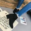 Shop   Women Suede Ankle Boots Mid Heel Chelsea Boots Wdms Wse Ts10364673