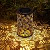 Butterfly/Flower Hanging  Solar Lanterns Solar Powered Wind Chime Hanging Lamp  Home Decoration