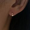 10k 14k my heart charm piercing