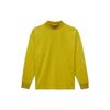 Adidas T Shirts Unisex Yellow Half Turtleneck Moderate Straight Fit IR8488