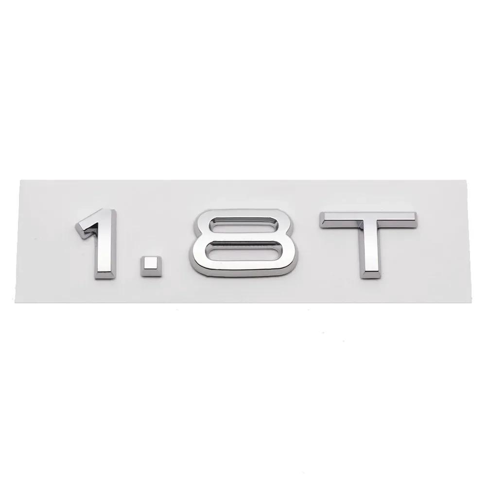 2026 3D ABS Letters Car Styling Rear Trunk Badge 1.8T 2.0T 3.0T Emblem Logo For Audi A3 A4 A5 A6 A7 A8 Q2 Q3 Q5 Q7 Q8 Car Accessories