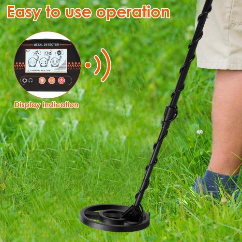 IP68 Waterproof Metal Detector with 3 Adjustable Sensor Modes, Underground Metal Detector for Treasure Hunting, Scientifically Advanced, Lightweight,