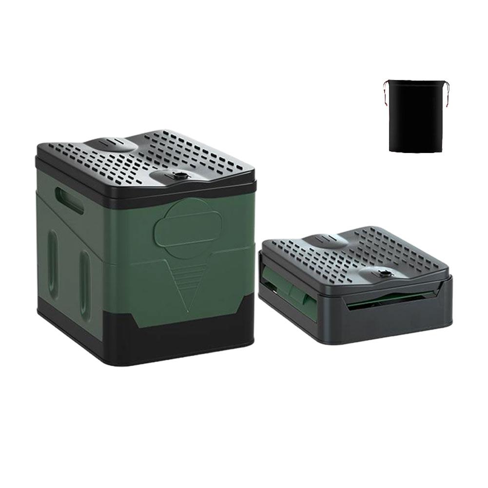 

Portable Camping Toilet Seat Car Toilet Foldable Car Toilet Light Weight Folding Camp Toilet For Adults Kids Emergencies Use