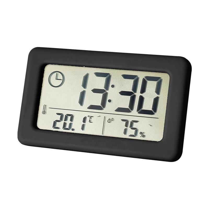 Mini Desktop Digital Clock with Thermometer and Hygrometer