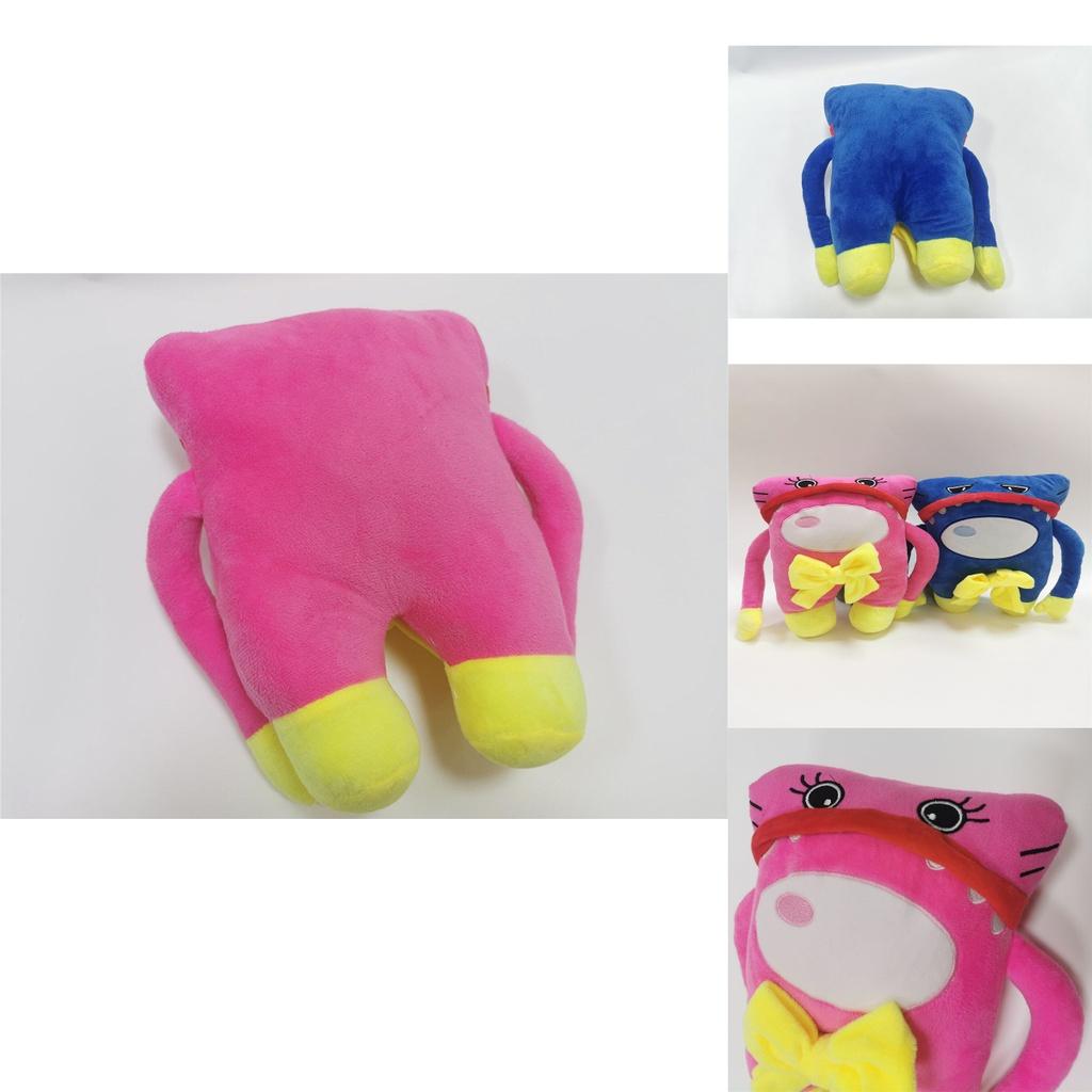 Poppy Playtime Huggy Wuggy Cushion Pillow Plush Toy Soft And Adorable Stuffed Dolls
