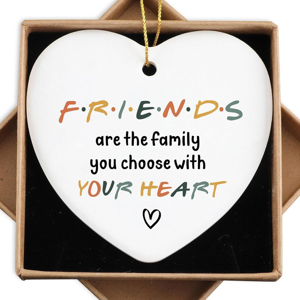 Graduation Gifts for Friends Friendship Gifts for Women Ornament Keepsake Sign Heart Plaque Gifts for Best Friends Women Birthday Gifts for Friends