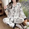 Air Cotton Maternity Pajama Set: Spring & Autumn Nursing and Postpartum Wear for Women