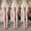 1 Pair/3 Pairs 1D Ultra-Thin Summer Elastic Stockings Sweet Polka Dot Sheer Stockings Oil Glossy No Edge Details Cosplay Hosiery