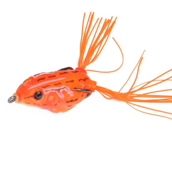 6cm Süßwasser Meerwasser Lebensechter Angelköder Stimulation Froschköder Zubehör Werkzeug